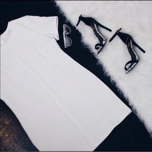 3 for $16 White textured dress